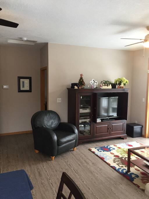 Spacious living area