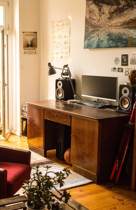 That's the desk.