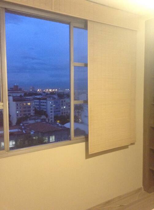 vista de um dos quartos