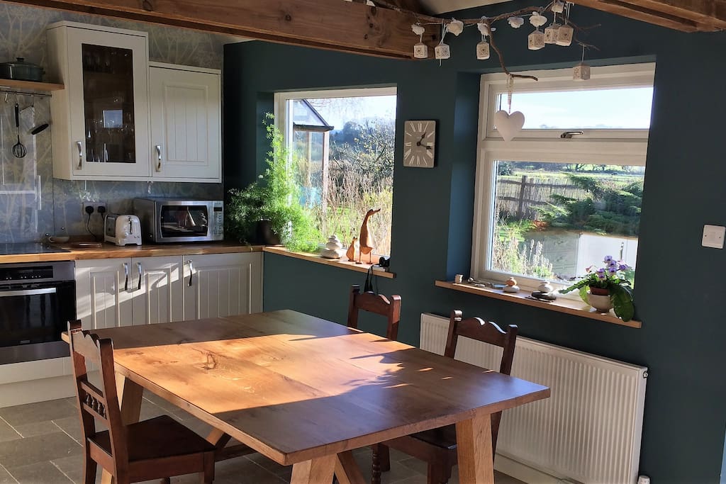 The farmhouse kitchen