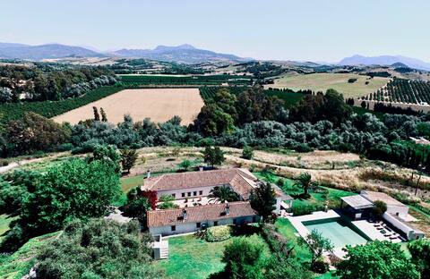 Luxury Andalusian Farmstead Villa with Services