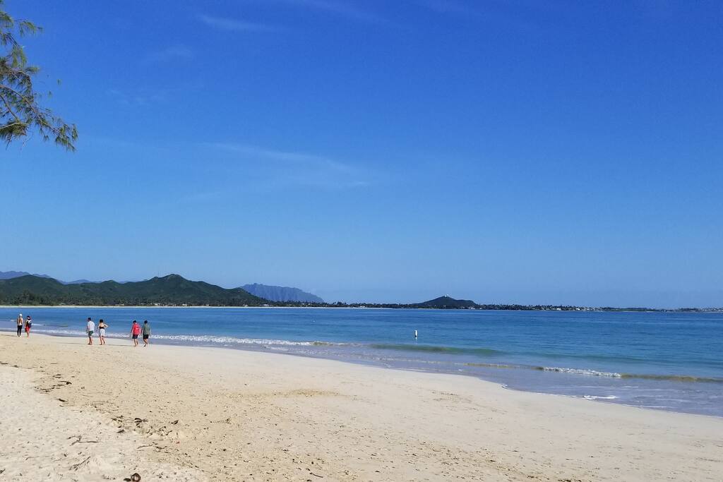 Host offers free shuttle rides to Kailua beach or airport.