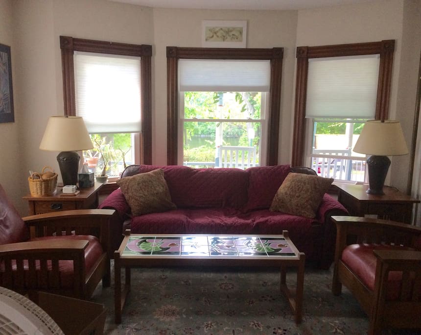 The living room