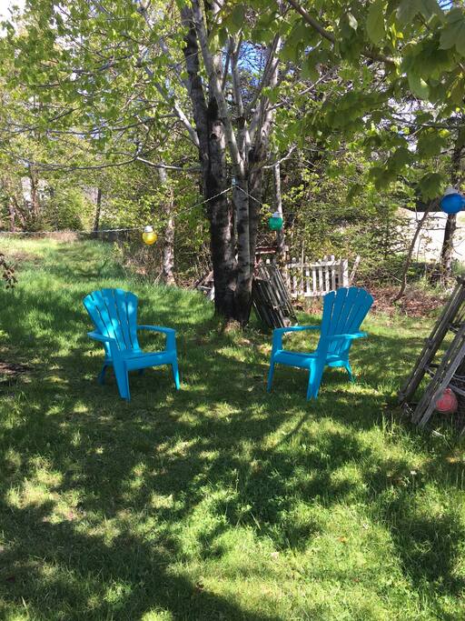 Quiet sitting area.