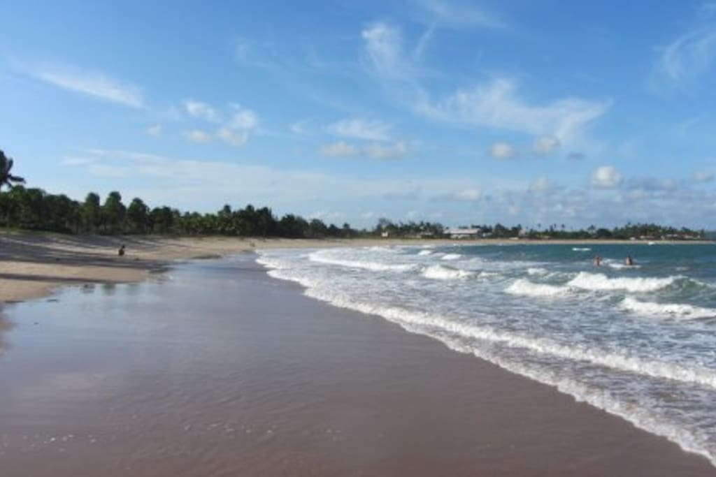 Linda praia de Itacimirim