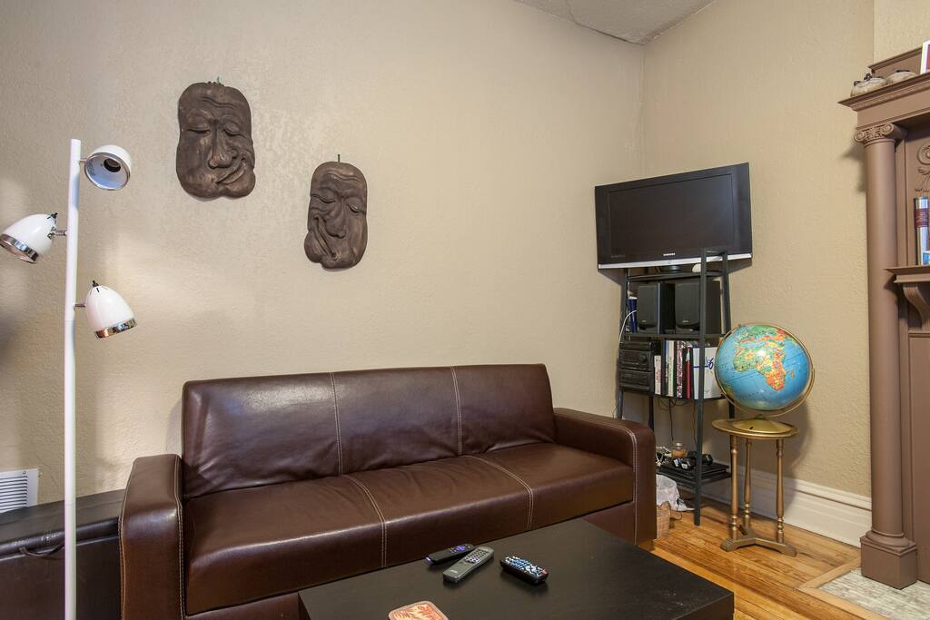 Sitting room with tv
