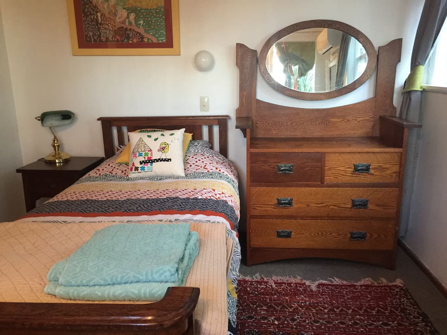 Comfortable bed with electric blanket