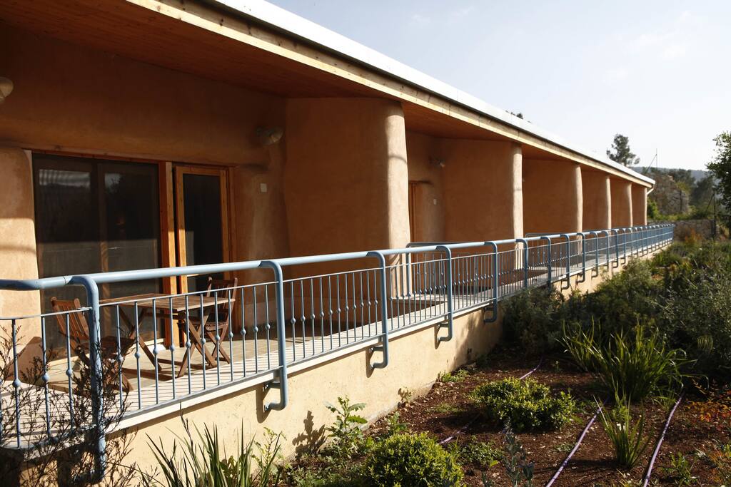 Front side of the Lodge.
