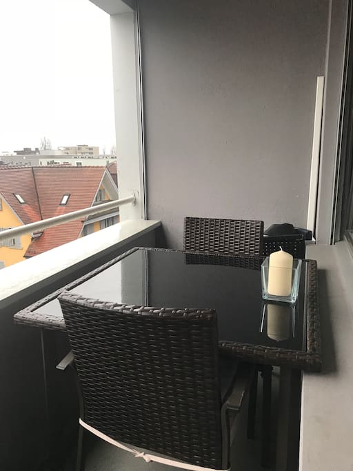 Balcony with view