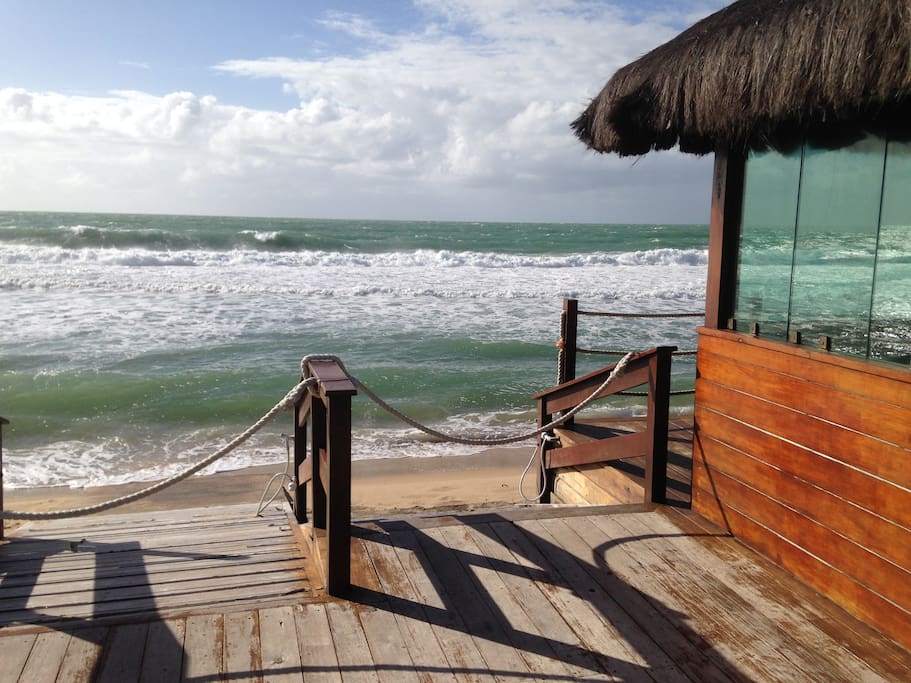 Vista da praia - frente