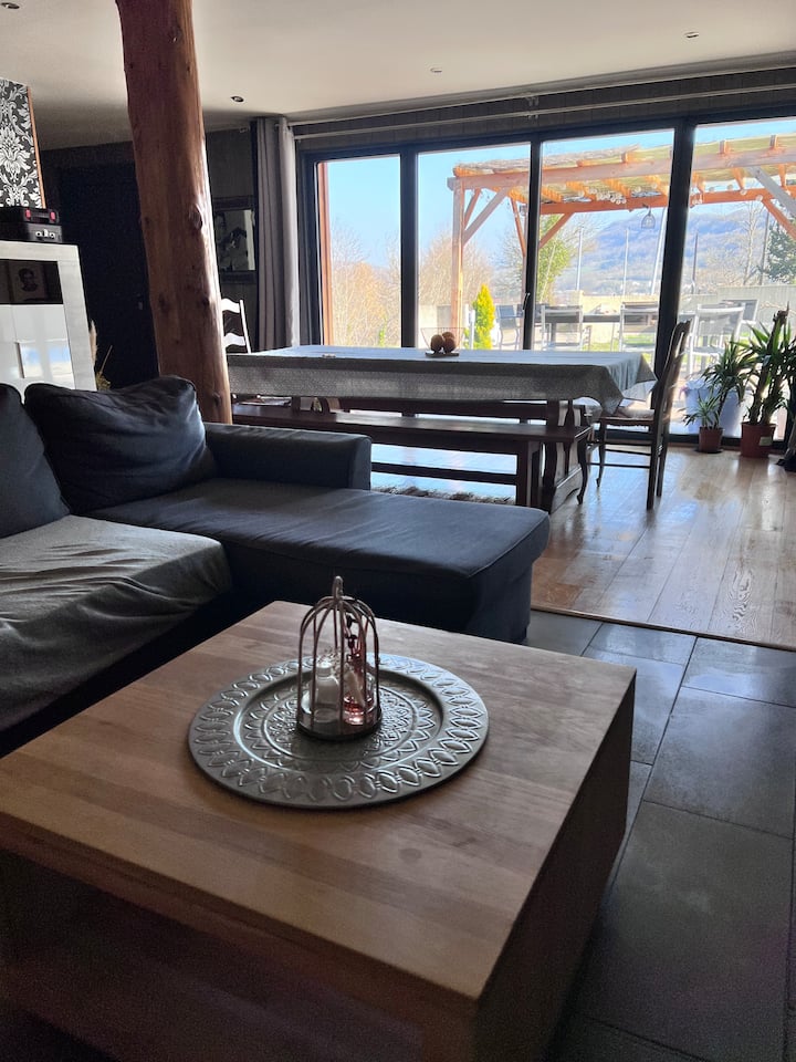 Maison Bois Avec Piscine Et Jacuzzi Au Calme - Lavelanet