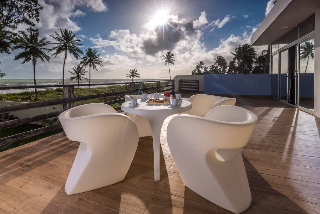 Upstairs terrace