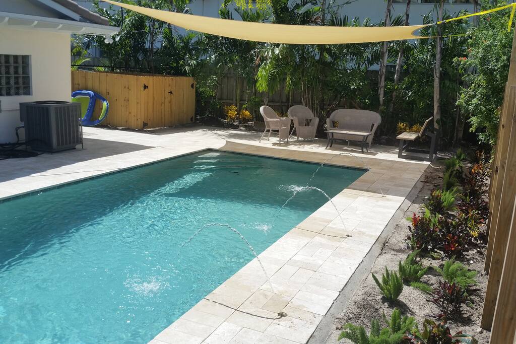 Pool area