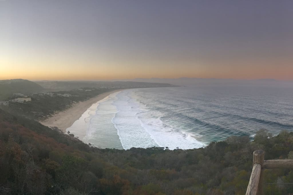 Sundowners from nearby Robberg Peninsula
