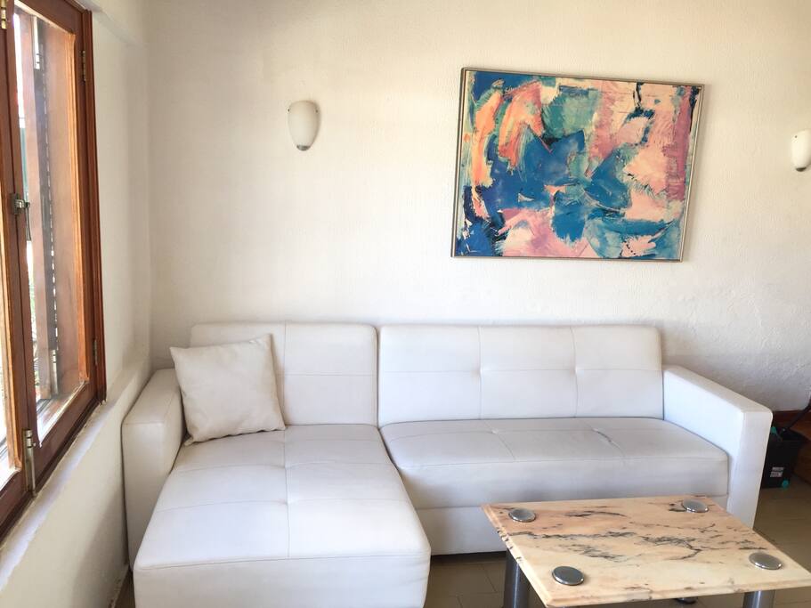 The living room