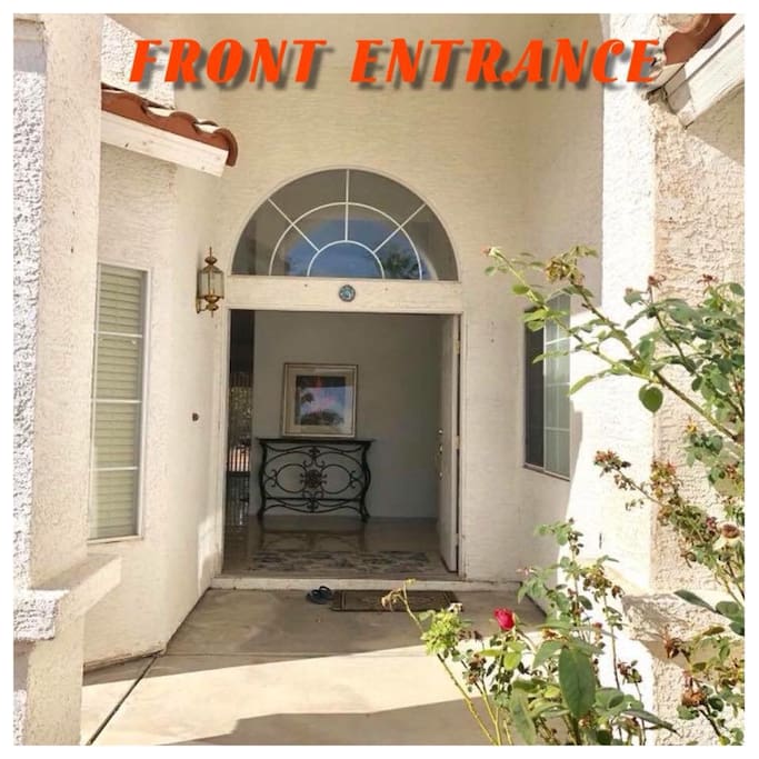Front entrance