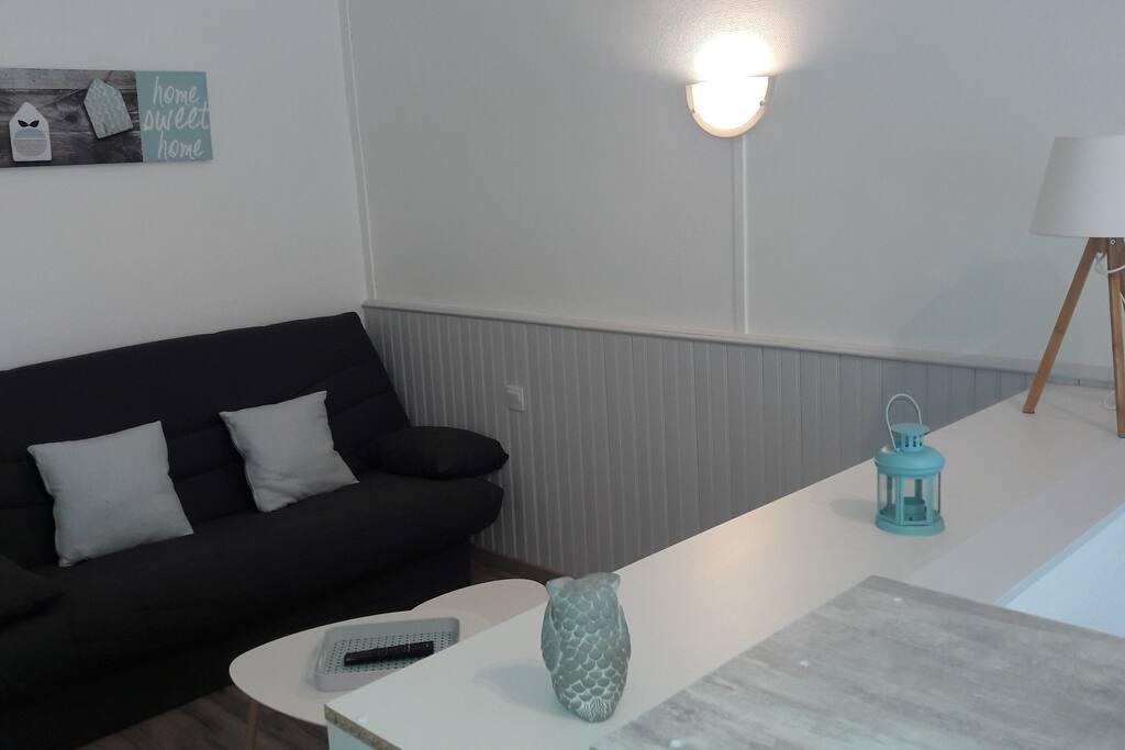 salon et couchage