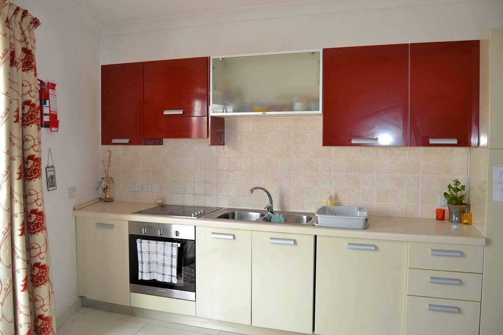 Kitchen with Balcony