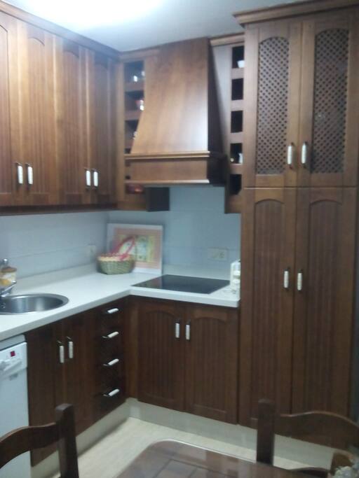 Cocina de madera