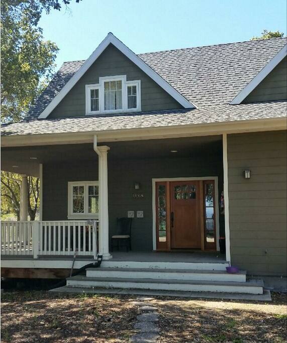 Front of the house