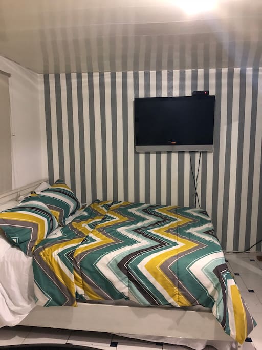 Cama Habitacion y tv