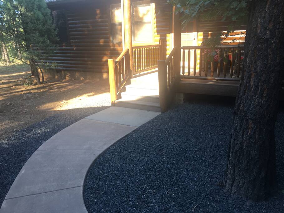 Cabin Front Entrance