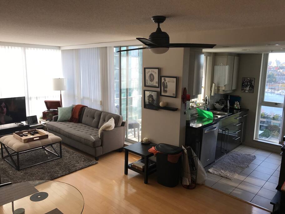 Shared living room/ kitchen