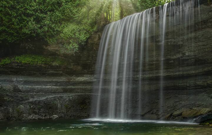 image of a waterfall
