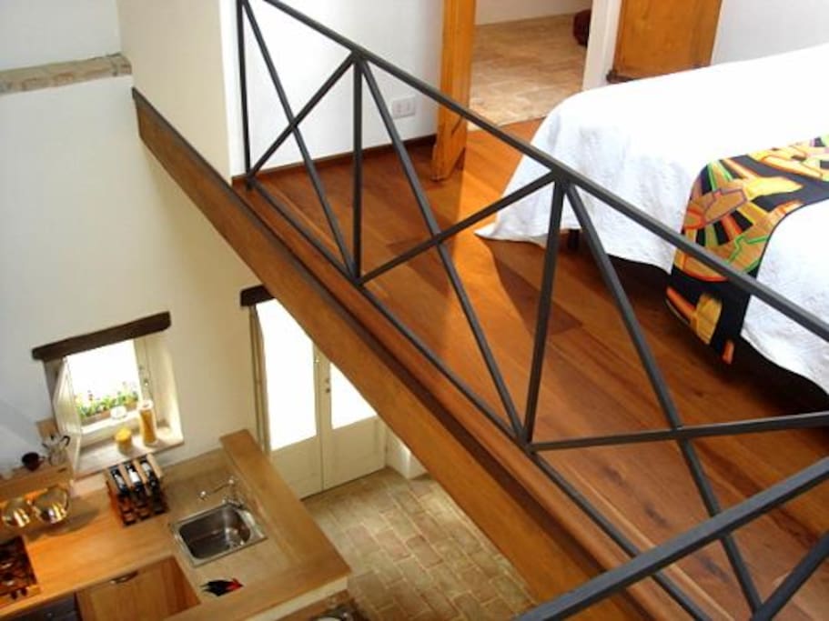 Mezzanine bedroom