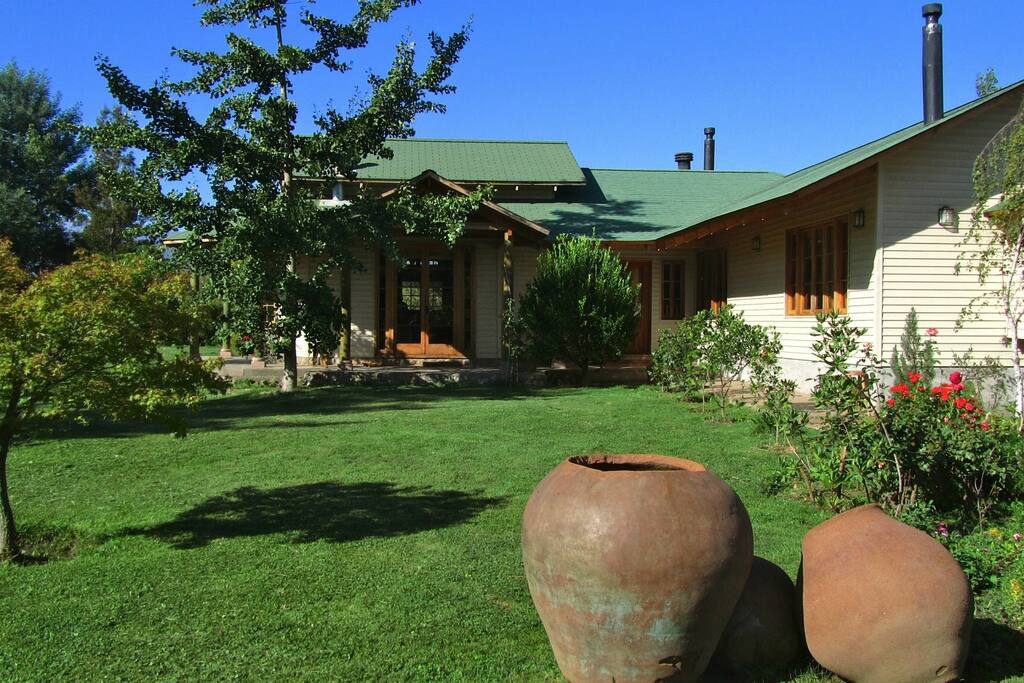 Our house was built in between all the vineyards, why? We like to be quiet and far from busy city :)