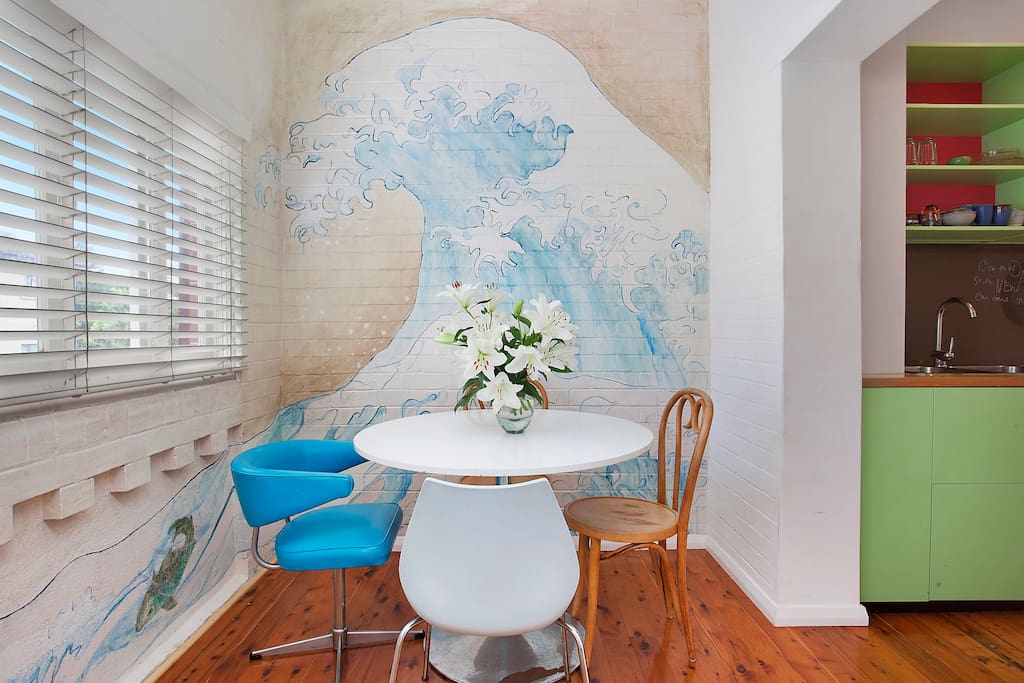 sunny dining room