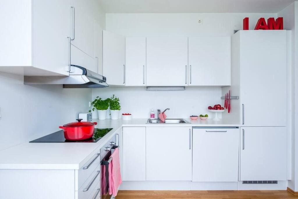 Fully equipped kitchen
