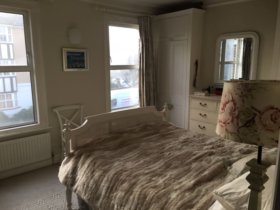 Master bedroom with Kingsize bed and lots of space