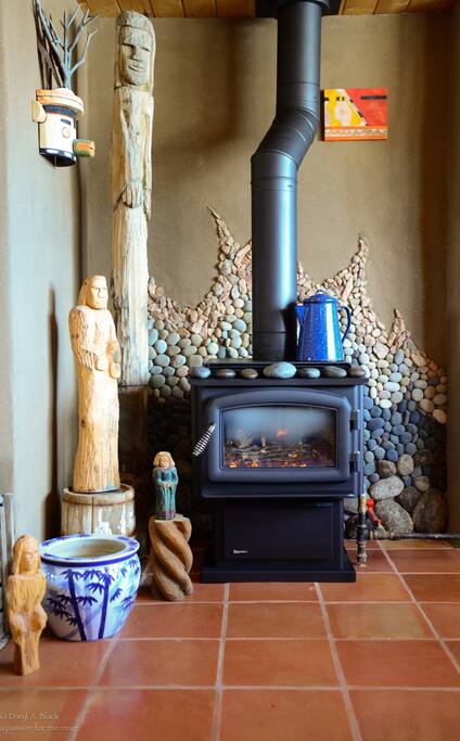 Cozy gas heater