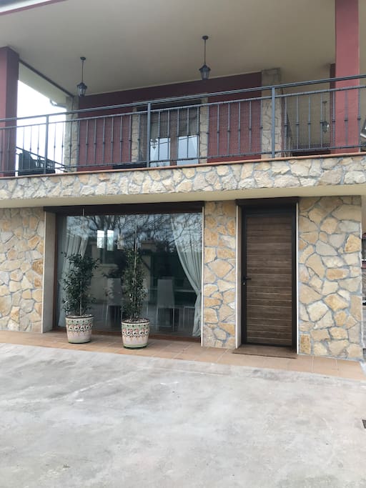 Vista casa exterior