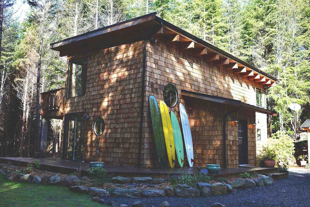 Spring time sunshine at the Cabin.