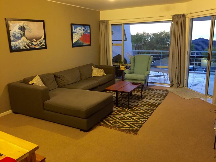 Open plan living room