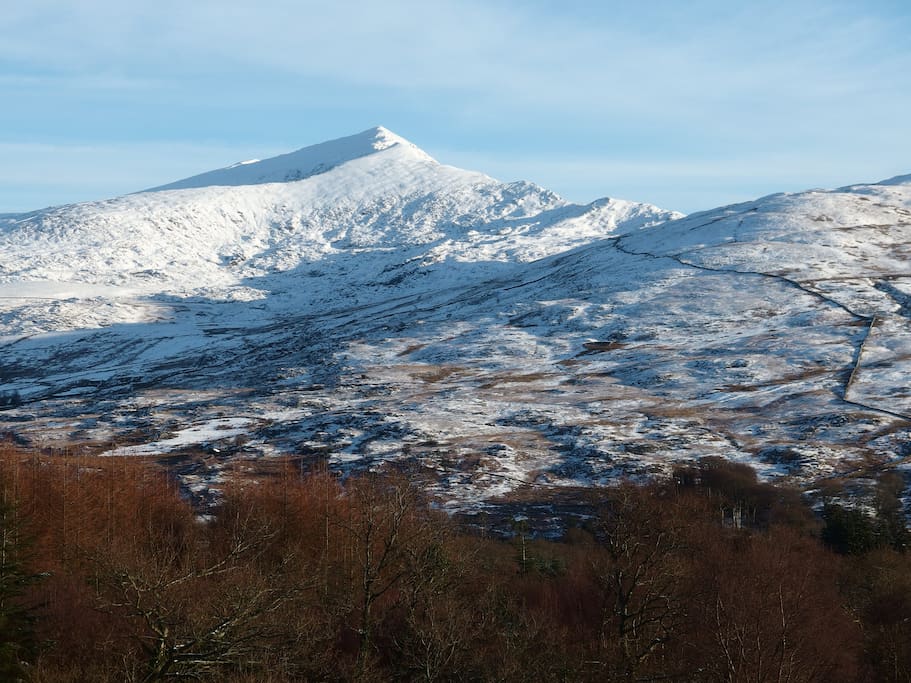 Is it called Snowdon because it's snow'd on?