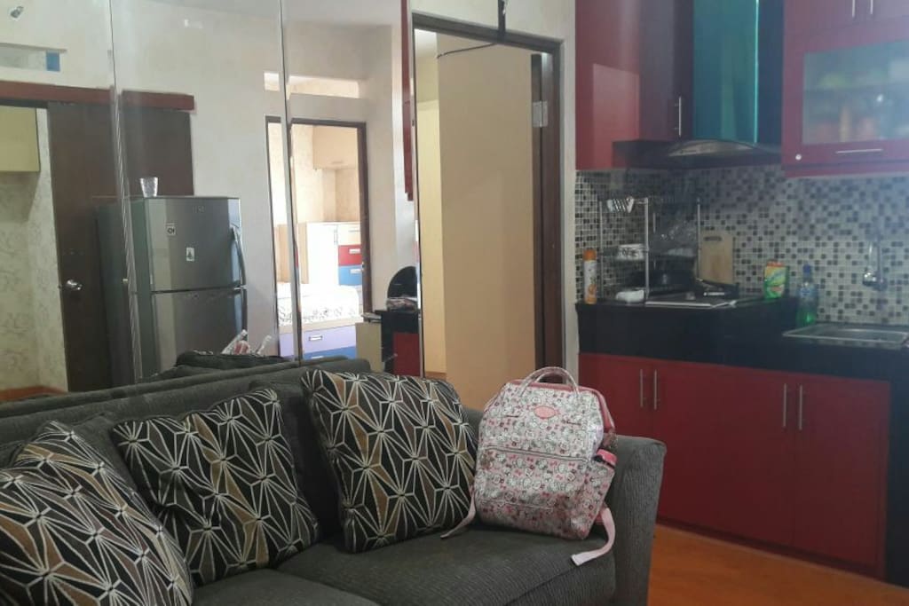 sofa dan kitchen set