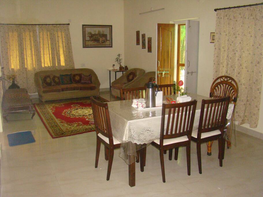 Living Room and Dining area
