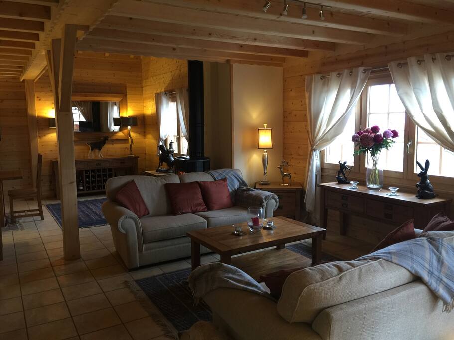 Relaxing lounge area