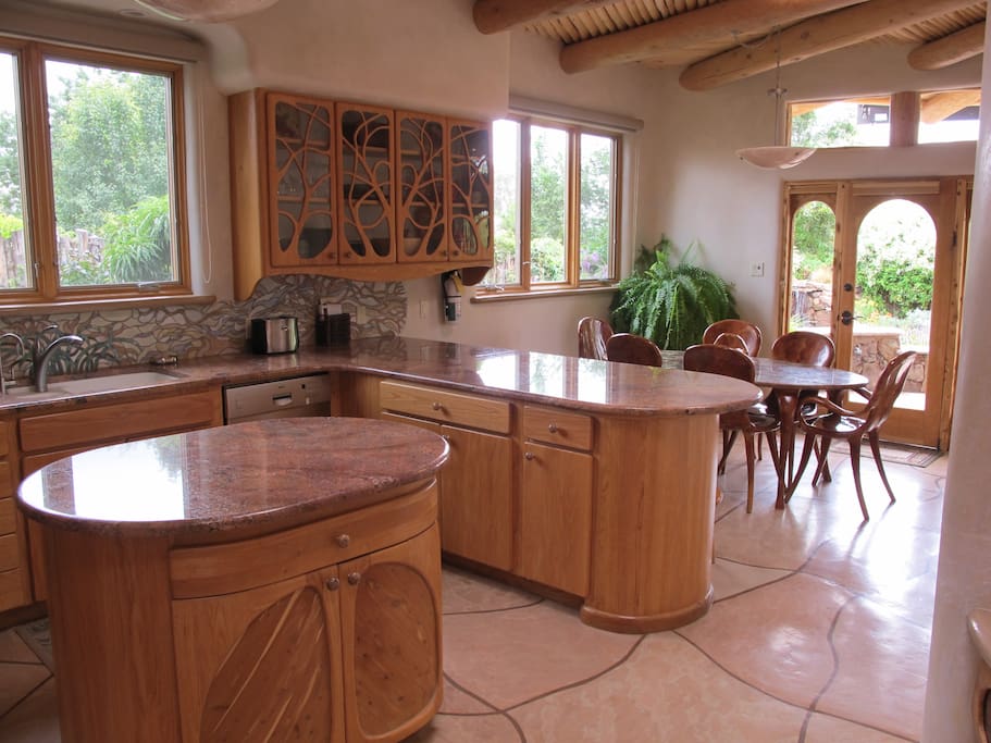 Kitchen and dining area