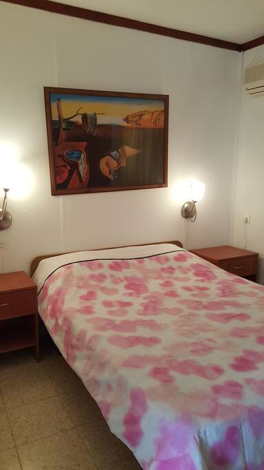 inside the room....