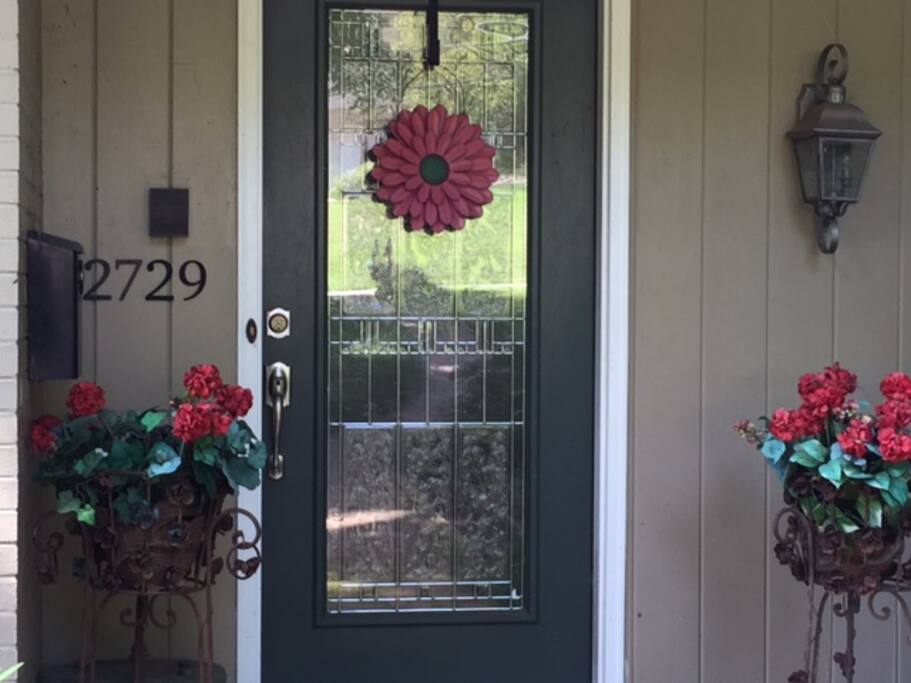 Private front entrance