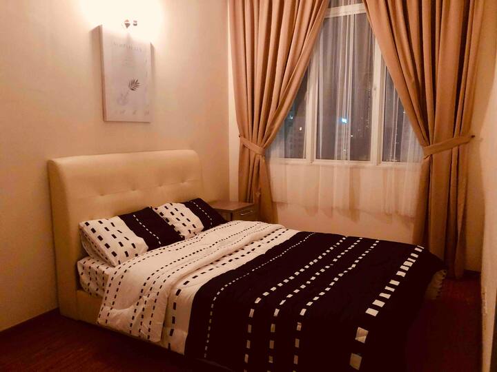 Double Bed in Large Room