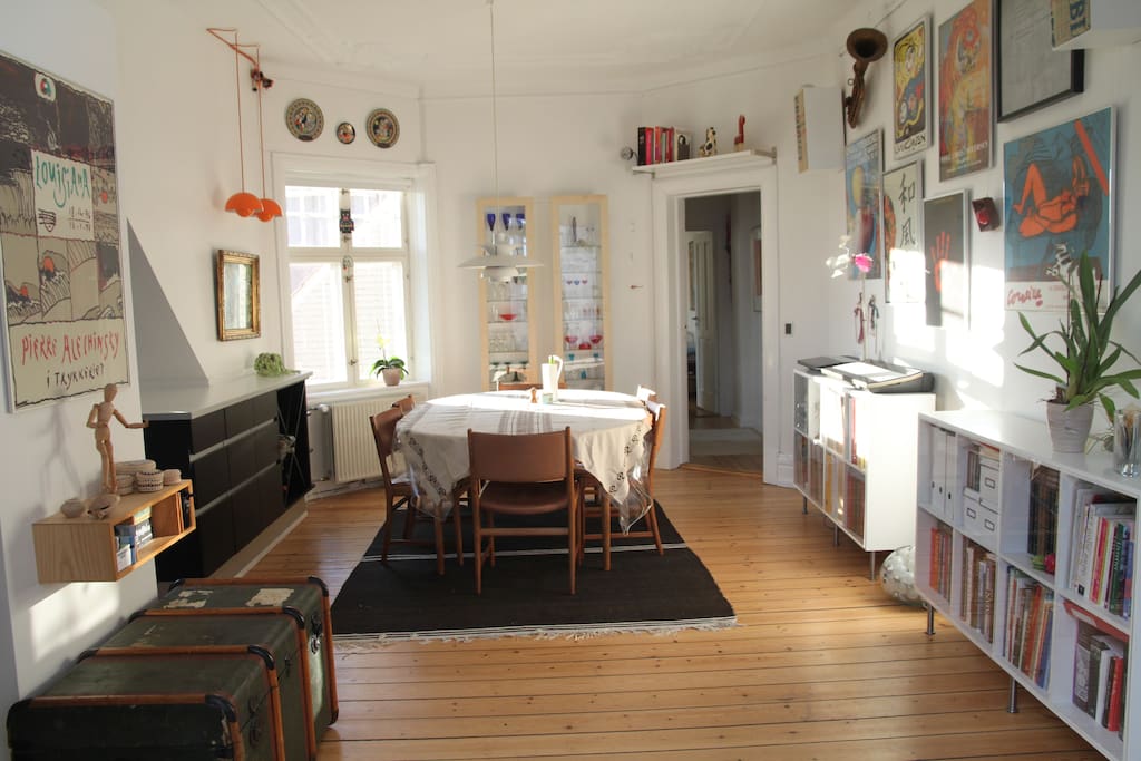 The dining room