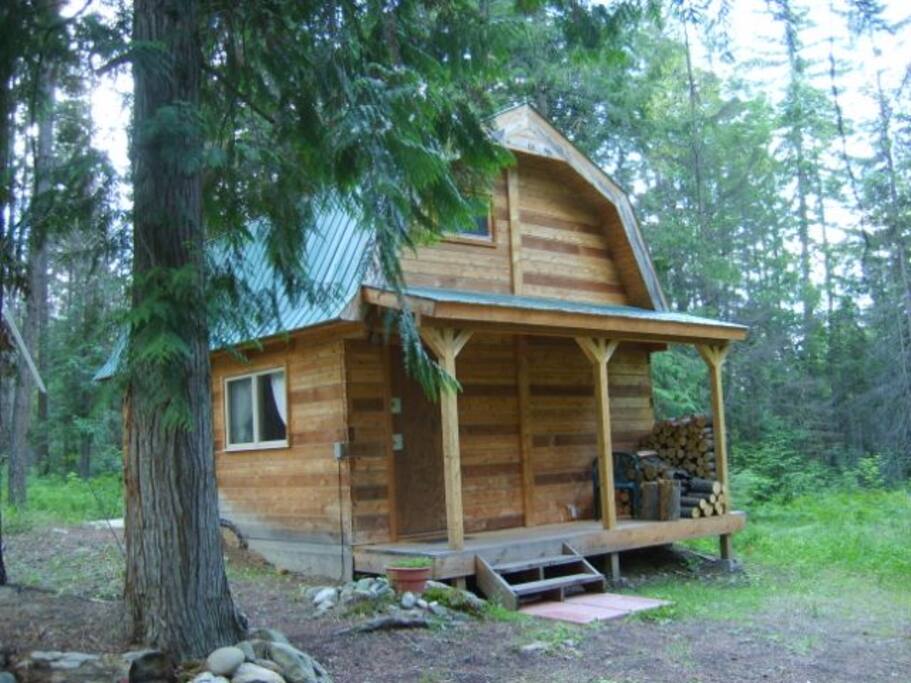 Little cottage in the woods