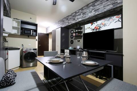 Minimalistic Studio Overlooking Alabang Skyline