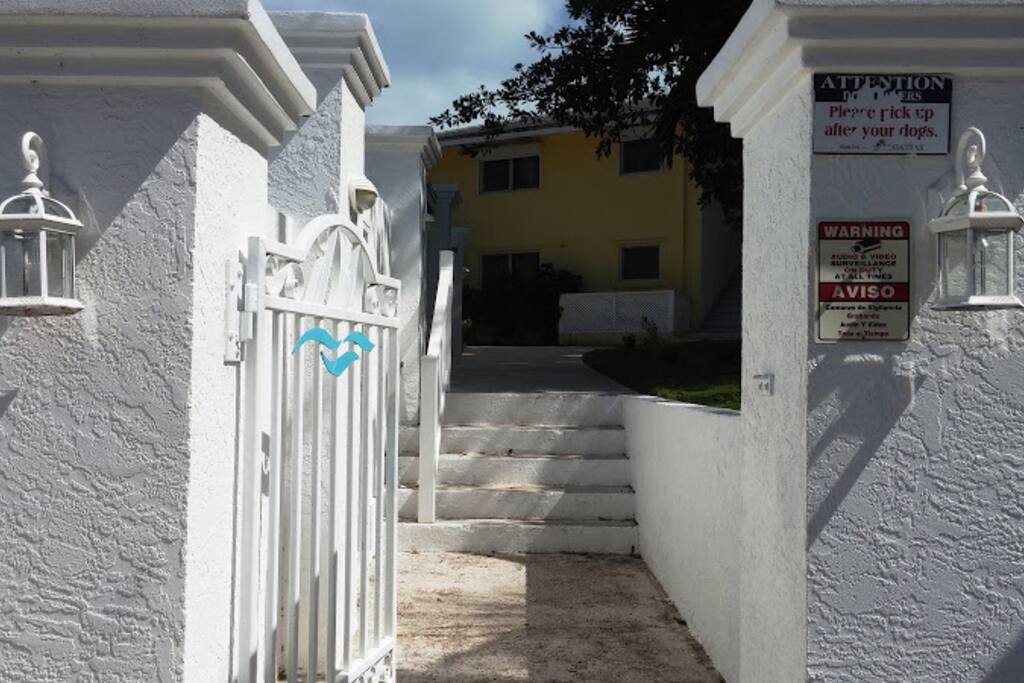 Entry way to your condo