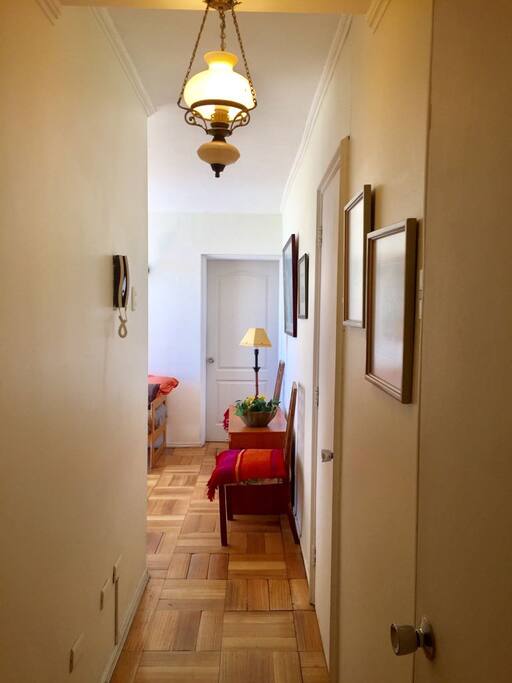 hall de acceso, departamento segundo piso